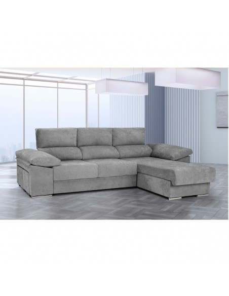 Chaise longue IRIS perla reversible