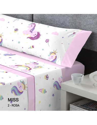 Juego sábanas infantil MISS franela