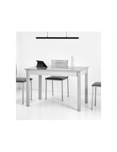 Mesa LEKA ext 110x70 gris