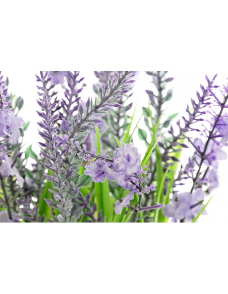 Maceta metal con LAVANDA