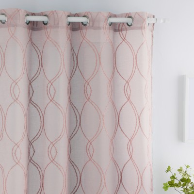 Cortina CRISTAL 140x270cm - Tejido Visillo Brillante