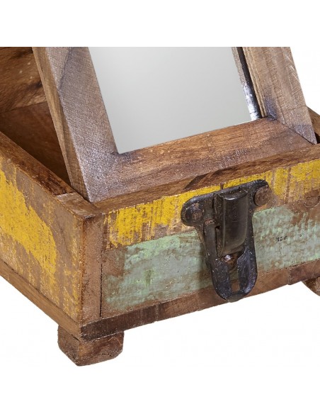 Joyero con espejo ANTIC