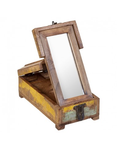Joyero con espejo ANTIC