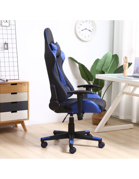 Sillón gamer SOMOS azul