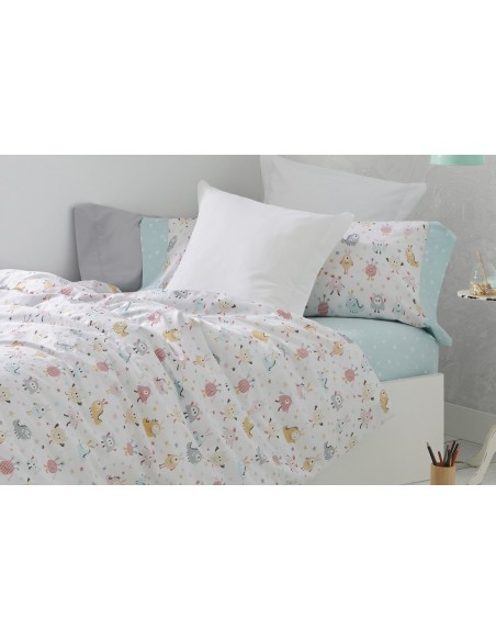 Juego funda nórdica 7014 juvenil 100% alg