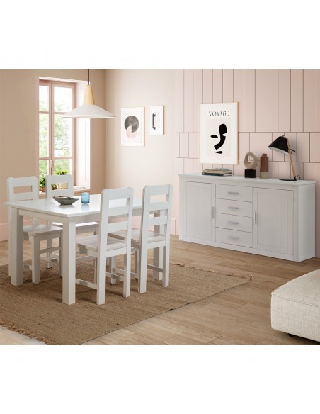 Mesa extensible NEVADA 180cm madera