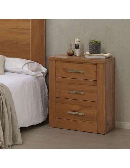 Mesita 3 cajones DAKOTA