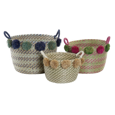Set 3 cestas POMPON