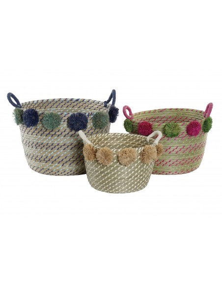 Set 3 cestas POMPON