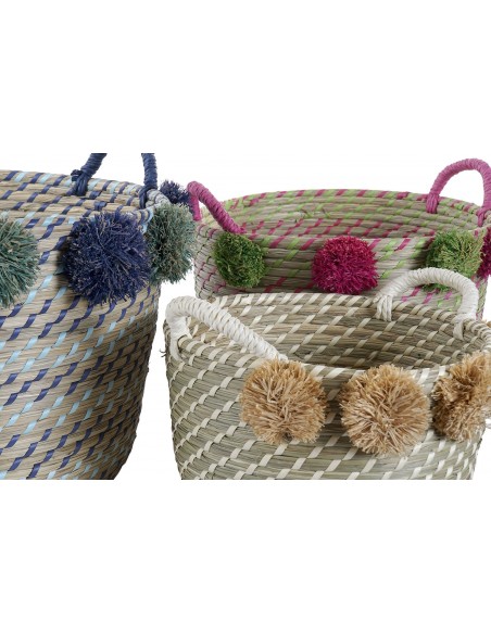 Set 3 cestas POMPON