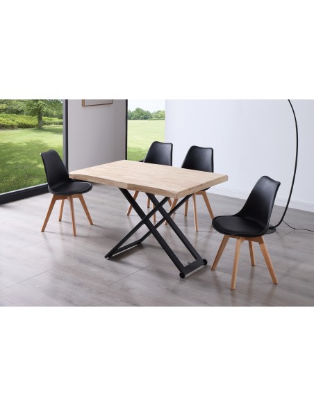 Mesa centro y comedor ZOE elevable