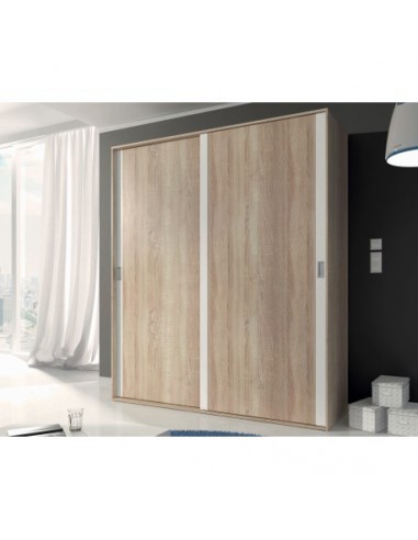 Armario 2p correderas LARA blanco