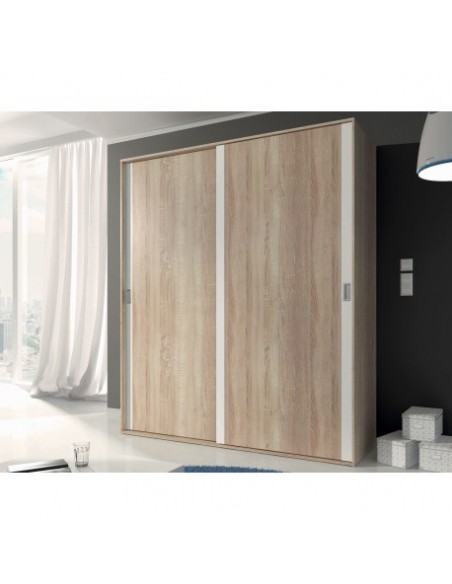 Armario 2p correderas LARA blanco