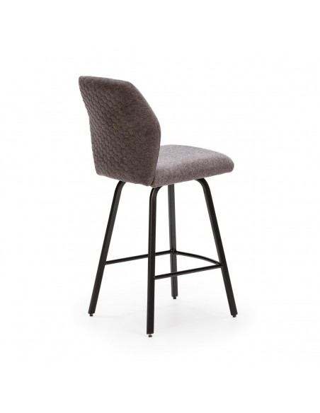 Taburete BEI gris oscuro
