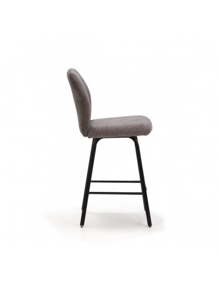 Taburete BEI gris oscuro