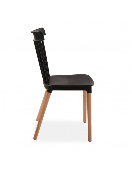 Silla DIKO negra