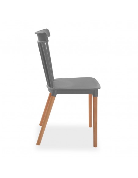 Silla DIKO gris