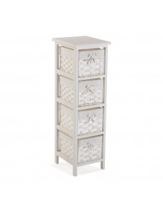 Cajonera POMPEI 4 cajones blanco 2