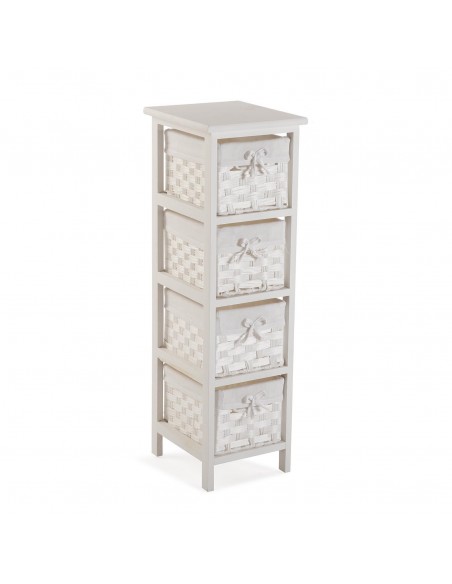 Cajonera POMPEI 4 cajones blanco