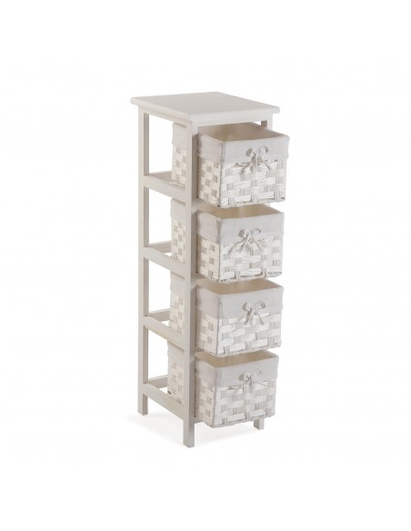 Cajonera POMPEI 4 cajones blanco
