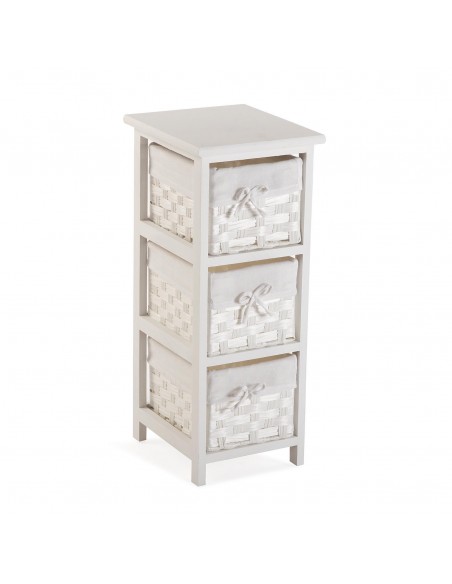 Cajonera POMPEI 3 cajones blanco