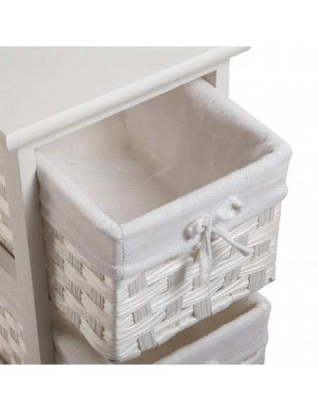 Cajonera POMPEI 3 cajones blanco
