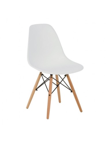 Pack 4 sillas NORDIK blanco