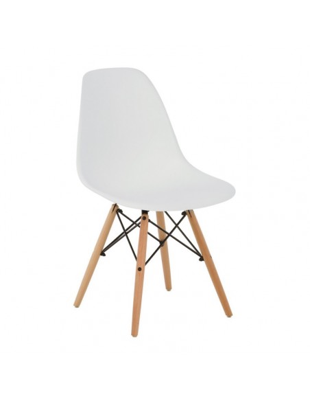 Pack 4 sillas NORDIK blanco