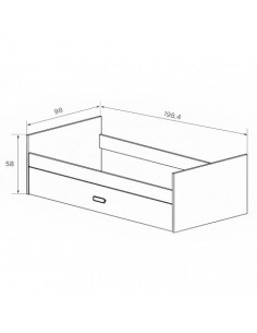 Cama nido CAMPEÓN frontal 2