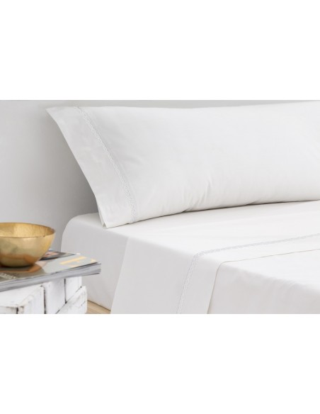 Juego de sábanas NANCY algodón percal