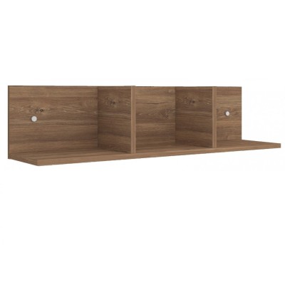 Estante BOOST roble - Estante colgante para libros y decoración