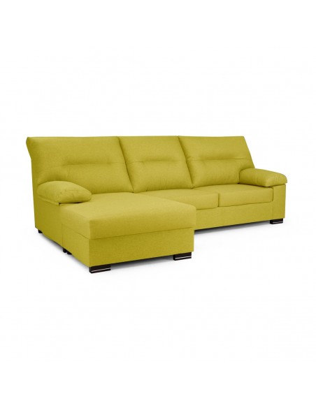 Chaiselongue GÉNOVA amarillo reversible