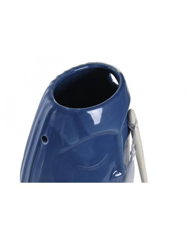 Jarrón GRES 122 azul marino
