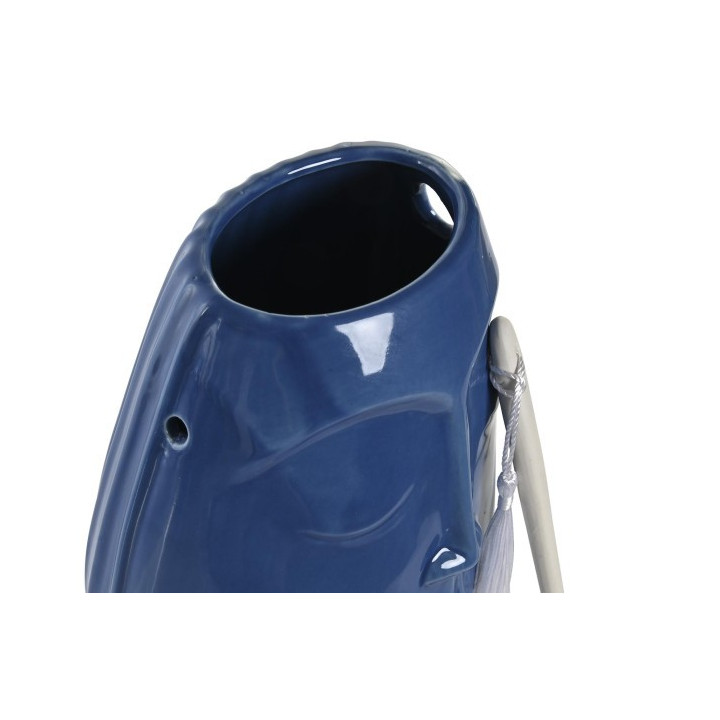 Jarrón GRES 122 azul marino