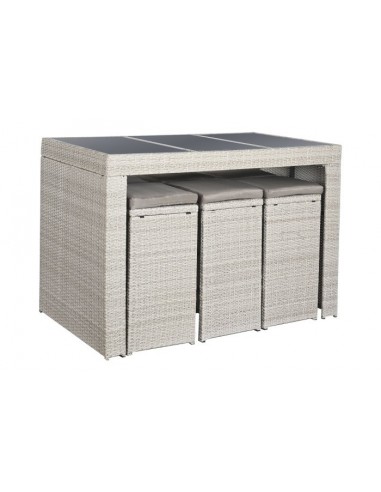 Set 7 mesa RATAN ACER