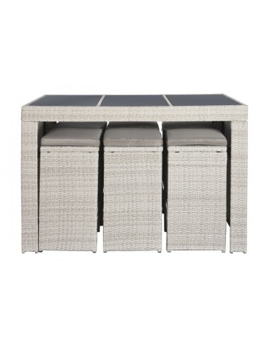 Set 7 mesa RATAN ACER