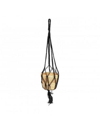Colgador MACRAME negro 125cm