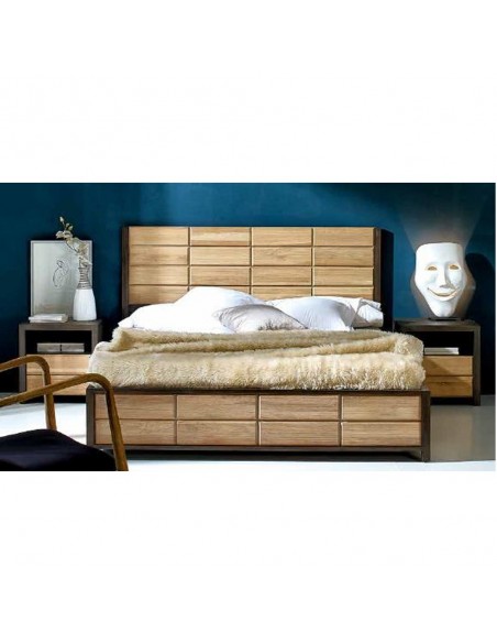 Cama 160x200 + 2 mesitas ARRON