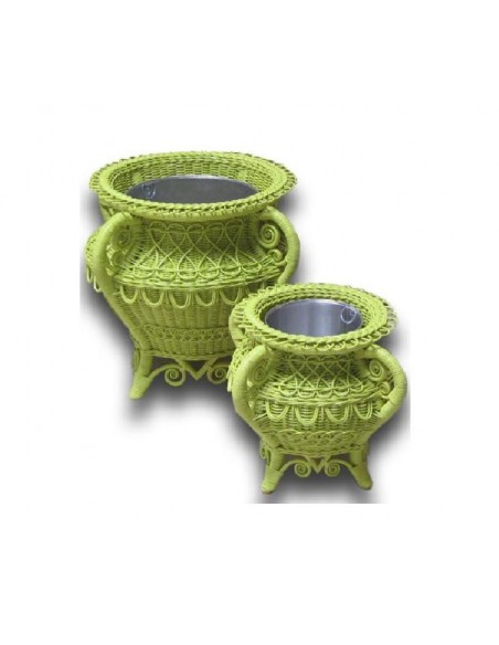 Macetero VERDE pequeño