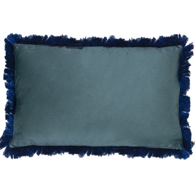 Funda cojín TERC 604 30x50 - Terciopelo suave azul