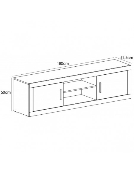 Mueble tv LARA 180cm
