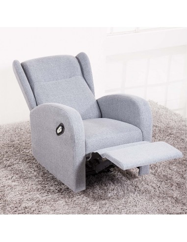 Sofá relax TRADE levantapersonas gris