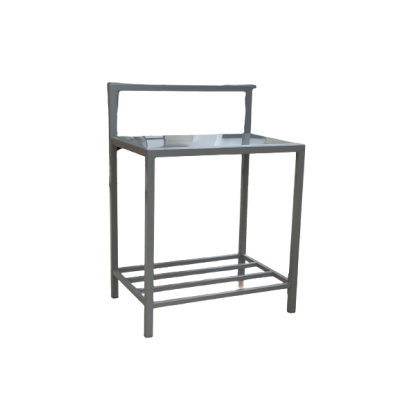 Mesa de noche CITY - Elegancia en color plata