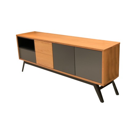 Mueble TV KAY 150cm - Estilo moderno y gran almacenaje