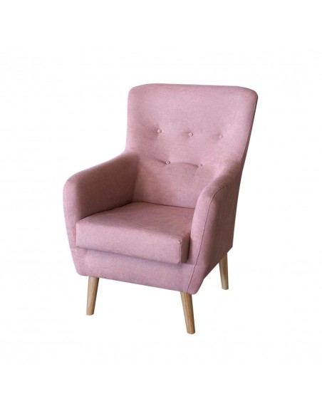 Butaca CONCHA rosa