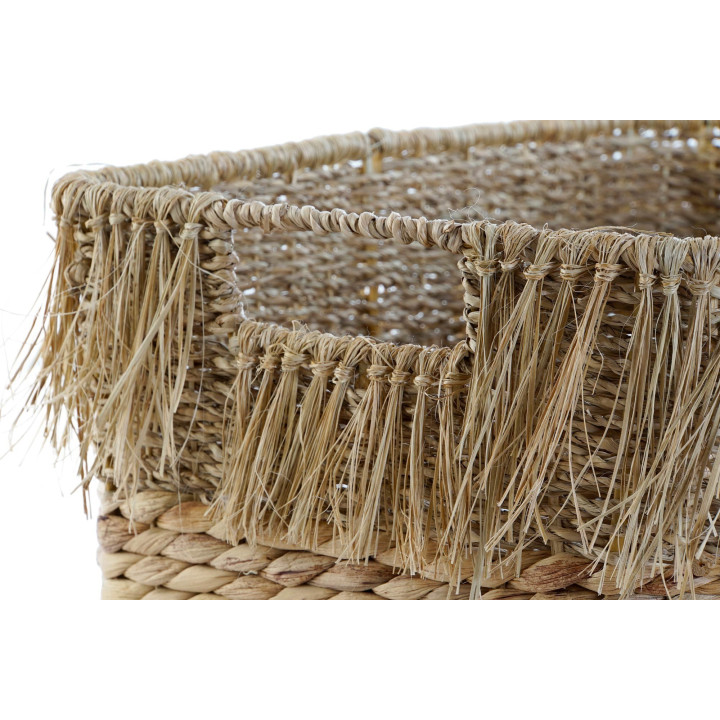 Cesta JUNCO FLEC mediana - Decoración elegante y versátil