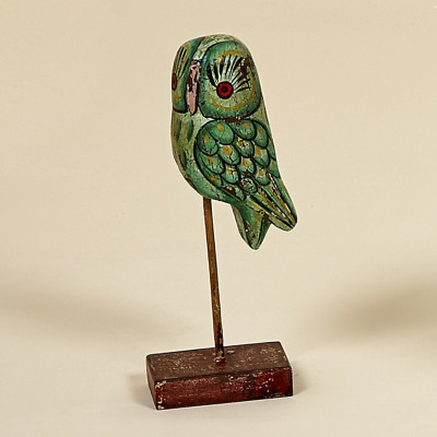 Buho VERDE madera