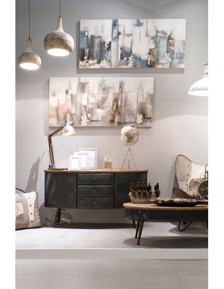 Lámpara TECHO madera