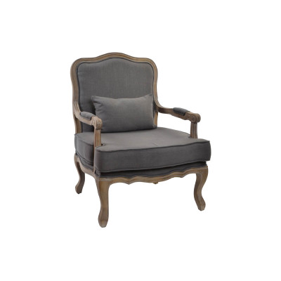 Sillón POLI madera gris