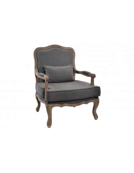 Sillón POLI madera gris